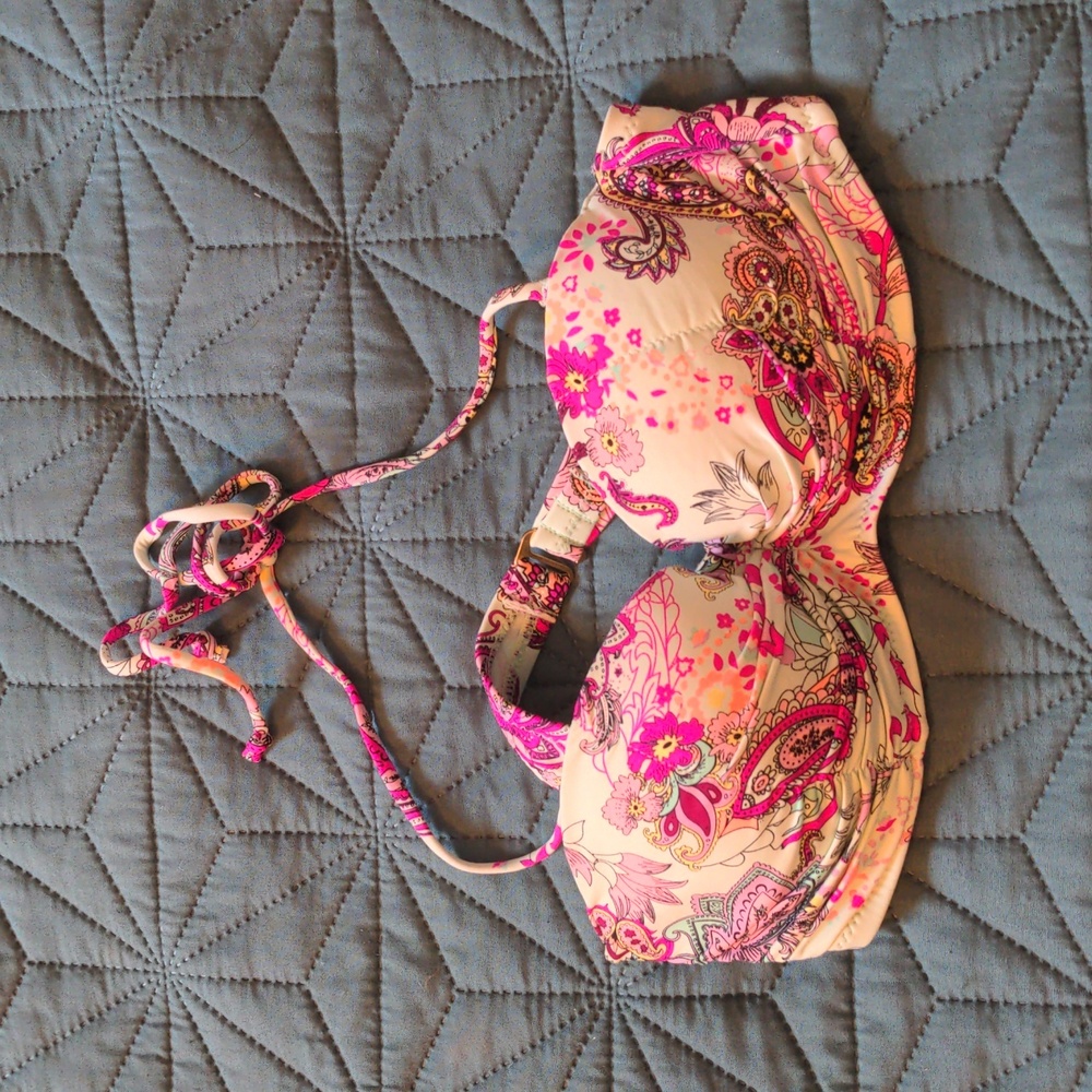Paisley bikini top